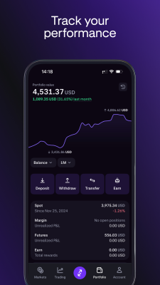 Screenshot of the application Kraken Pro - #7