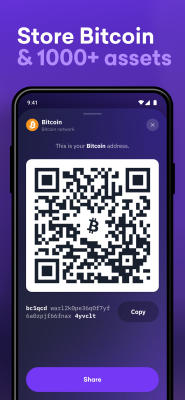 Screenshot of the application Kraken Wallet - #3