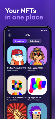 Screenshot of the application Kraken Wallet - #5