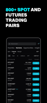 Screenshot of the application Bitget - #3