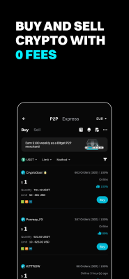 Screenshot of the application Bitget - #4
