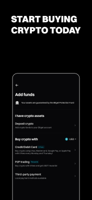 Screenshot of the application Bitget - #5