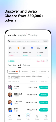 Screenshot of the application Bitget Wallet - #5