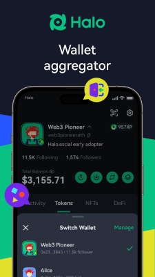 Screenshot of the application Halo: Web3 Social App - #5