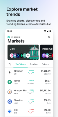 Screenshot of the application MEW crypto wallet: DeFi Web3 - #5