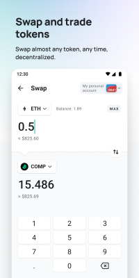 Screenshot of the application MEW crypto wallet: DeFi Web3 - #6