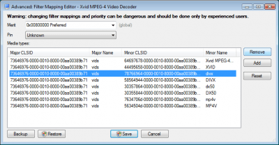 Screenshot of the application CodecInstaller - #3