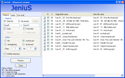Screenshot of the application JeniuS - #3