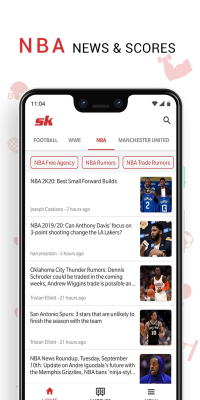Screenshot of the application Sportskeeda - #5