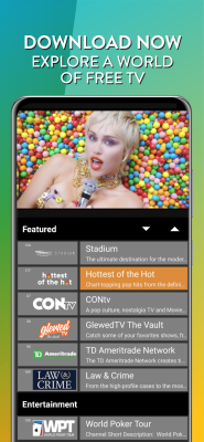 Screenshot of the application DistroTV - #6