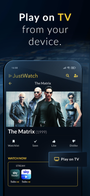 Screenshot of the application JustWatch - #6