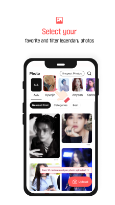 Screenshot of the application FanPlus - #4