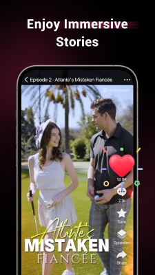 Screenshot of the application MoboReels - #5