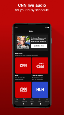 Screenshot of the application CNN - #4