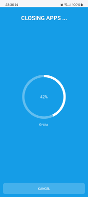 Screenshot of the application Hibernator: Force Stop Apps - #3