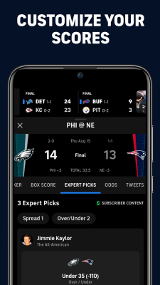 Screenshot of the application CBS Sports App - #4