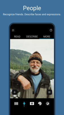 Screenshot of the application Seeing AI - #4