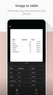 Screenshot of the application Microsoft Lens - PDF Scanner - #6