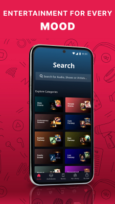 Screenshot of the application Pocket FM - #6