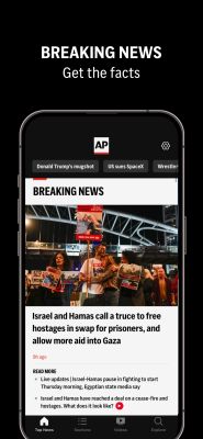 Screenshot of the application AP News - #3