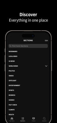 Screenshot of the application AP News - #5