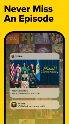 Screenshot of the application TV Time - #7