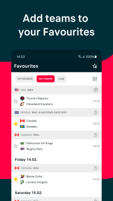 Screenshot of the application Flashscore - #7