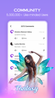 Screenshot of the application Romance Novel - #5