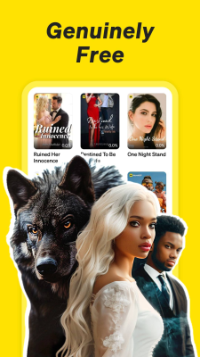 Screenshot of the application NovelUP - #3