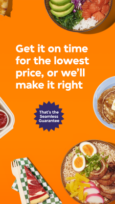 Screenshot of the application Seamless: Local Food Delivery - #6