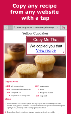 Screenshot of the application Copy Me That - #8