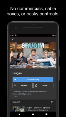 Screenshot of the application IZZY - Stream Israel - #4