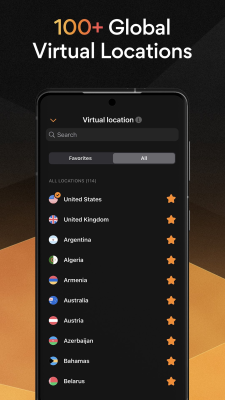 Screenshot of the application Ultra VPN - #3