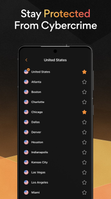 Screenshot of the application Ultra VPN - #5