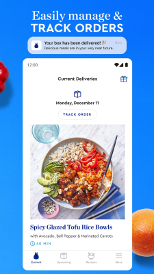 Screenshot of the application Blue Apron - #5