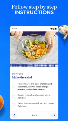 Screenshot of the application Blue Apron - #6