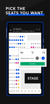 Screenshot of the application Ticketmaster - #4