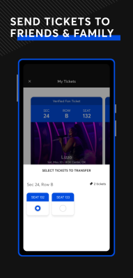Screenshot of the application Ticketmaster - #6