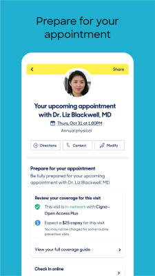 Screenshot of the application Zocdoc - #7