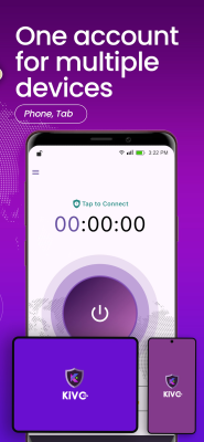 Screenshot of the application Kivo VPN - #4