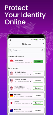 Screenshot of the application Kivo VPN - #6