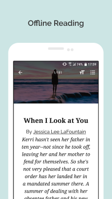 Screenshot of the application Inkitt - #4