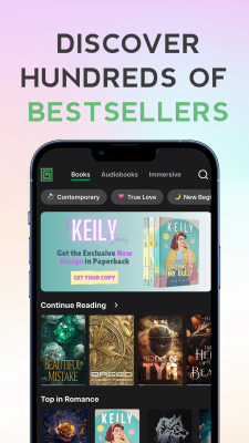 Screenshot of the application Galatea: Books & Audiobooks - #1