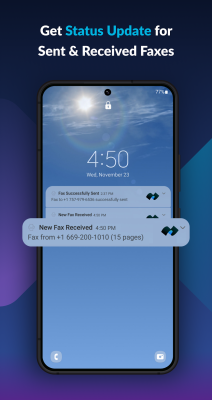 Screenshot of the application FAX.PLUS - #7