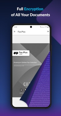 Screenshot of the application FAX.PLUS - #8