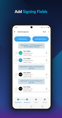 Screenshot of the application Sign.Plus - #5