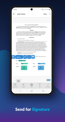 Screenshot of the application Sign.Plus - #6