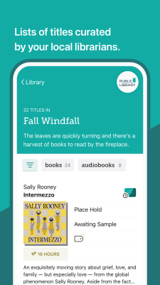 Screenshot of the application Libby, the Library App - #3
