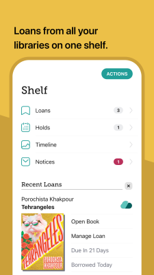 Screenshot of the application Libby, the Library App - #6
