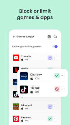 Screenshot of the application Qustodio Parental Control App - #3